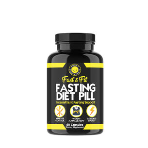 Fast and Fit Fasting Diet Pill - 60 Capsules (30 Servings) | GNC